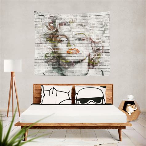 Marilyn Monroe Wall Tapestry Sex Symbol Wall Hanging Movie Etsy