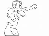 Boxing Boxe Gant sketch template