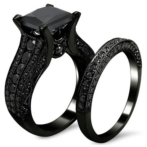 miodigitalphotoshop  images black wedding rings