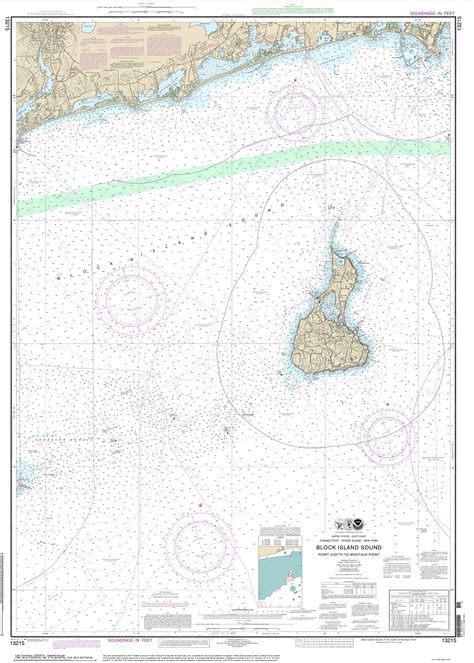 nautical maps  rhode island