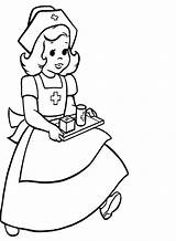 Genesung Nurses Krank Careful Scrub Jelitaf sketch template