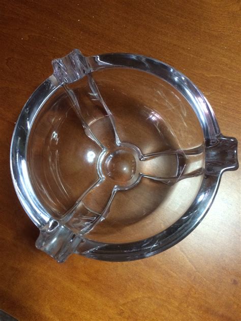 Unidentified Glass Ashtray Collectors Weekly