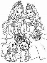 Coloring Pages Barbie Singing Royals Courtney Doll Rock Related sketch template
