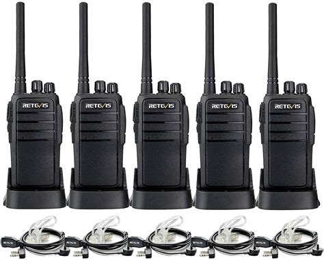retevis rt walkie talkie long range handfree rugged walkie talkies