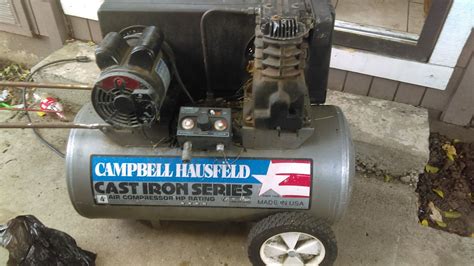 campbell hausfeld cast iron series  gallon air compressor  sale  stockton ca offerup