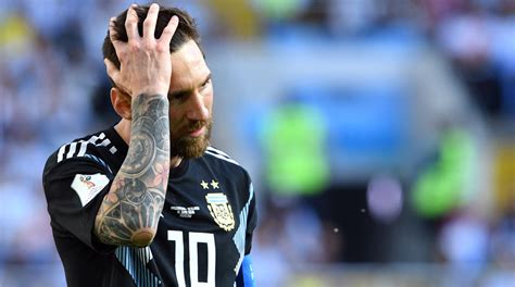 Argentina Mess I It Up Settle For Draw Against Iceland