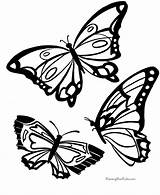 Butterfly Coloring Pages Animal Printable sketch template