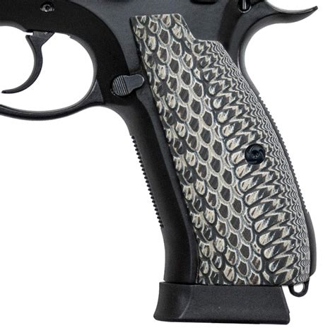 buy guuun cz  sp  grips snake ops texture slim aggressive panels full size sp shadow cz