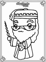Potter Colorear Dumbledore Dibujando Vani Personajes Ocasión Dibujandoconvani sketch template