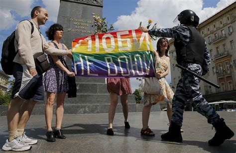 Russia Clashes With European Court Over ‘gay Propaganda Ruling Wsj