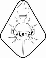 Telstar Logo Svg Vector sketch template