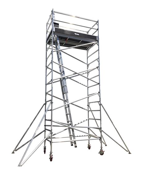 mobile scaffold tower  double width aluminium australia