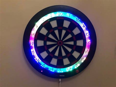 luminous led light ring surround  gran board  break  darts