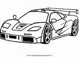 Mclaren F1 Drawing Car Coloring Super Printable Colorare Lm Da Disegno Getdrawings Cool sketch template