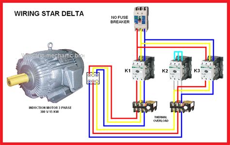 delta wiring  phase motor