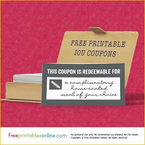printable coupon templates    printable template