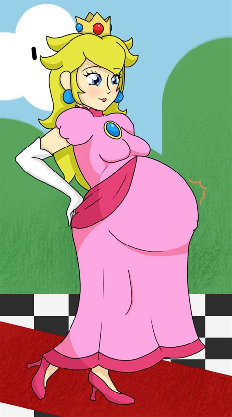 Pregnant Princess Peach By Space Seacow On Deviantart