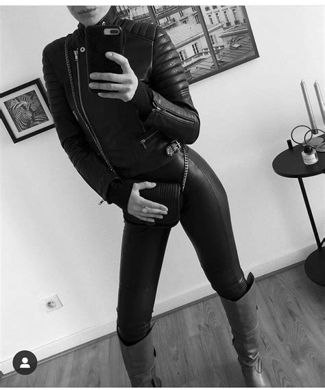 196 Likes 2 Comments Leathergirl👅🔥 Beauties In Leather On