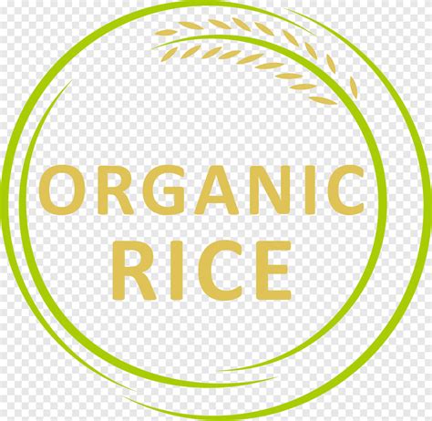 organic rice logo rice paddy field logo rice marking design food