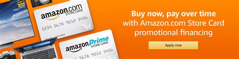 amazoncom promotional financing   amazon store card credit payment cards