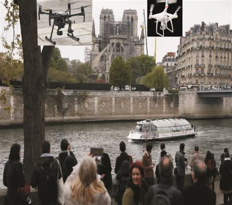 drones helped track  stop  notre dame fire