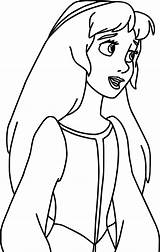 Coloring Pages Cauldron Eilonwy Pretty Princess Girls Girl Wecoloringpage sketch template