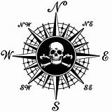 Compass Pirate Rose Tattoo Skull Drawing Sketch Coloring Pirates Tattoos Map Zoom Drawings Choose Board Props Designs Hand Paintingvalley Sketchite sketch template