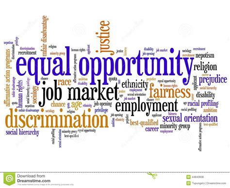 Discrimination Stock Illustration Image 44843608