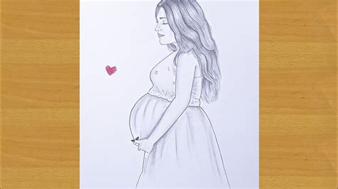 top 74 pregnant lady pencil sketch vn