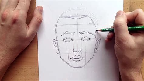 hoe teken je een gezicht man youtube