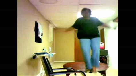 we will rock you funny video fat woman falls off table
