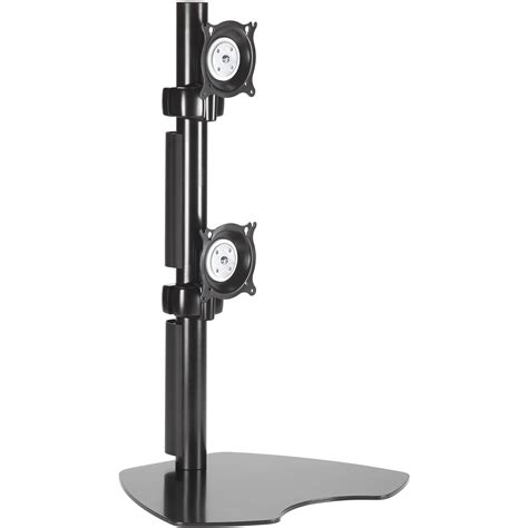 chief ktpb dual vertical monitor table stand black ktpb