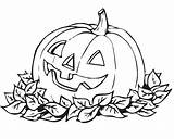 Halloween Coloring Pages Pumpkin Kids Printable Happy Color Box Easy Cute Florida Gators Drawing Lunch Gourd Getcolorings Clipartmag Print Snowflake sketch template