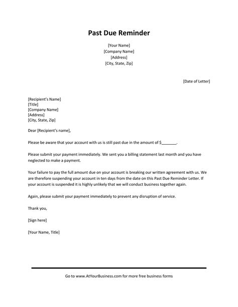 effective collection letter templates samples templatelab