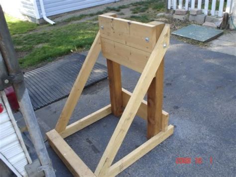 outboard motor stand plans   sidewinder