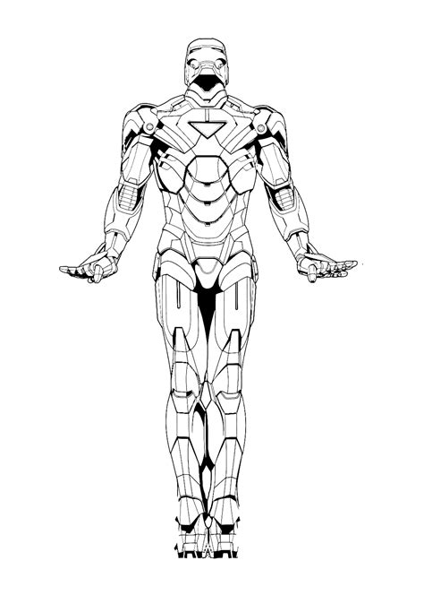 iron man flying coloring pages