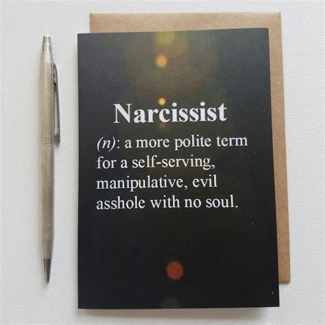 hate mail narcissist anti greeting card cards for her