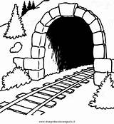 Tunnel Galleria Sketch Template Coloring Pages sketch template