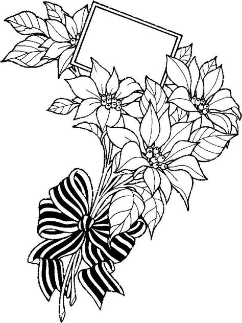 flower bouquet coloring pages   print flower bouquet