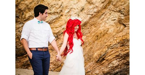 hipster little mermaid wedding hipster ariel marries