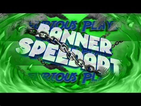 furious playz banner speedart youtube