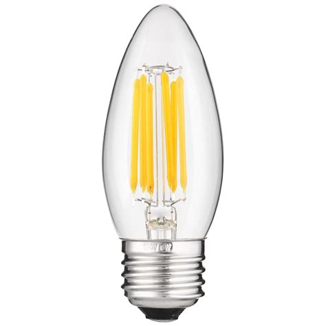 sunlite led   torpedo tip  base antique filament super white bulbamerica