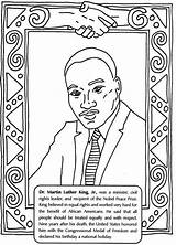 Luther Martin Mlk Bestcoloringpagesforkids Scuola Freebies sketch template