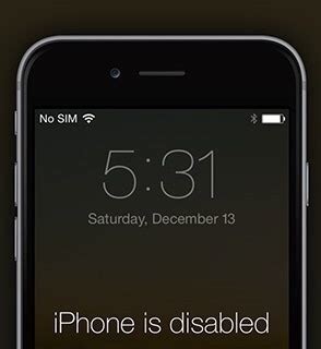 fix  disabled iphone  entering  incorrect
