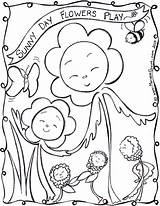 Sunny Coloring Pages Printable Color Designlooter Getcolorings Getdrawings 39kb 1291 1200 sketch template