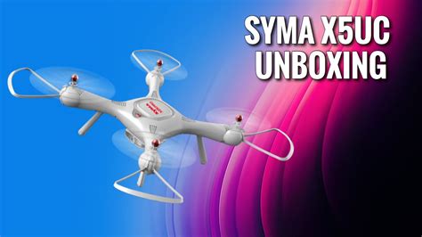 syma xuc drone unboxing em portugues youtube