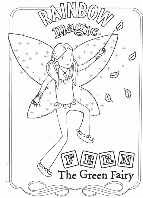 rainbow magic fairy colouring pages fairy coloring pages rainbow