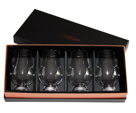 glencairn whisky glass set of 4 in deluxe velvet t box