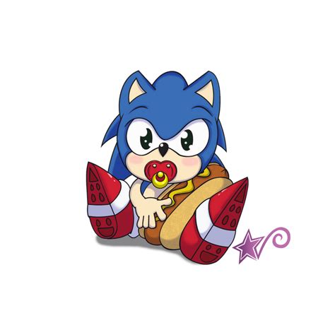 baby sonic  veronyak  deviantart