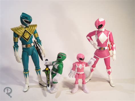 0673 Green Ranger And Pink Ranger The Figure In Question
